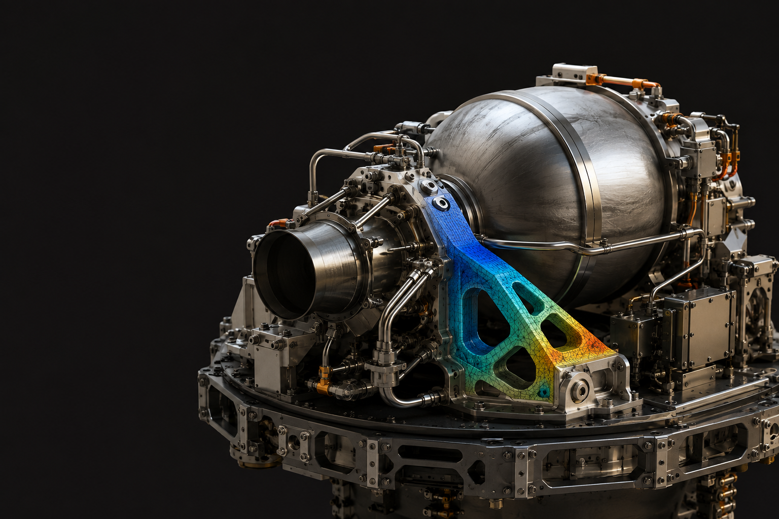 Illustrative spacecraft propulsion assembly